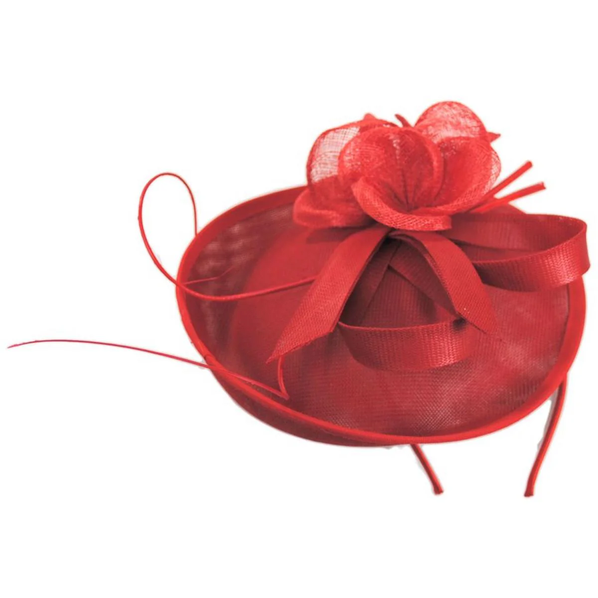 Dubois Sinamay Straw Fascinator Hat - Image 5