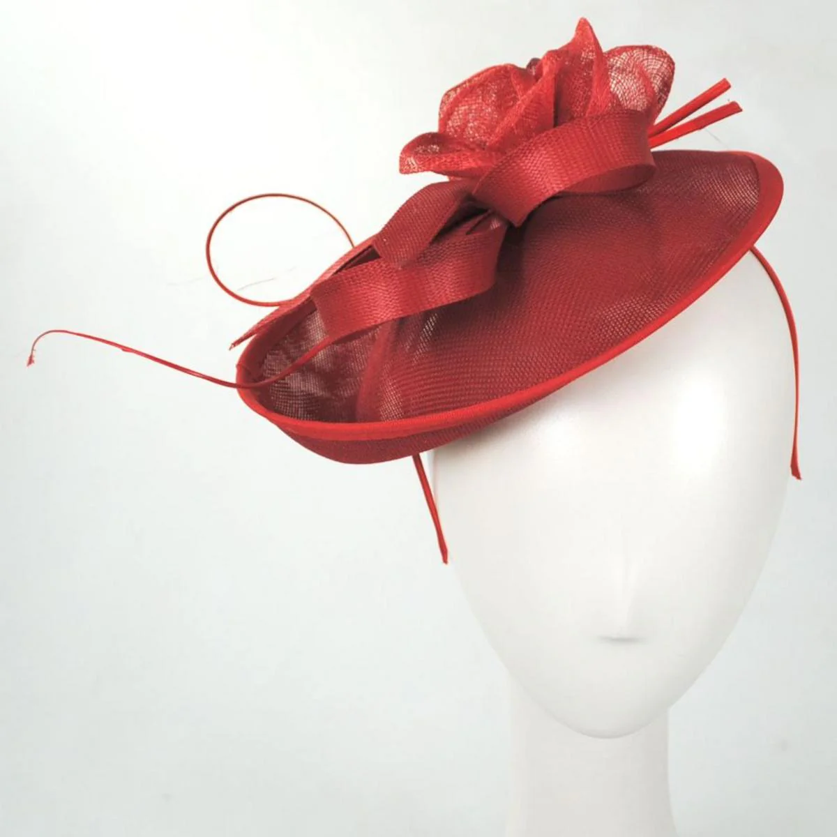 Dubois Sinamay Straw Fascinator Hat - Image 6