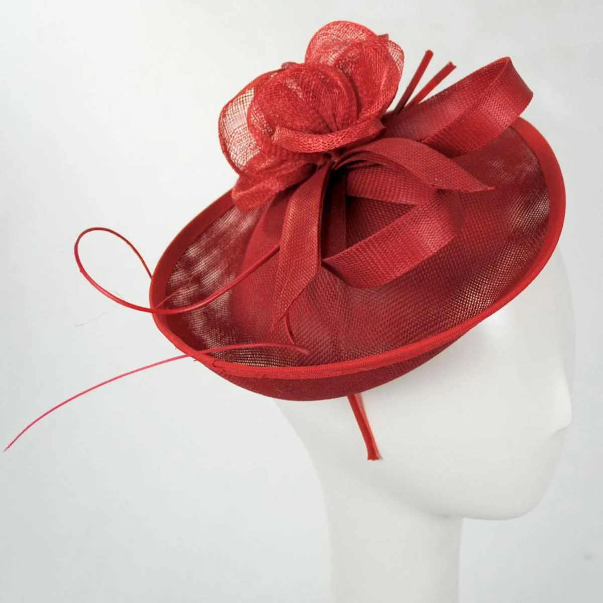 Dubois Sinamay Straw Fascinator Hat - Image 7