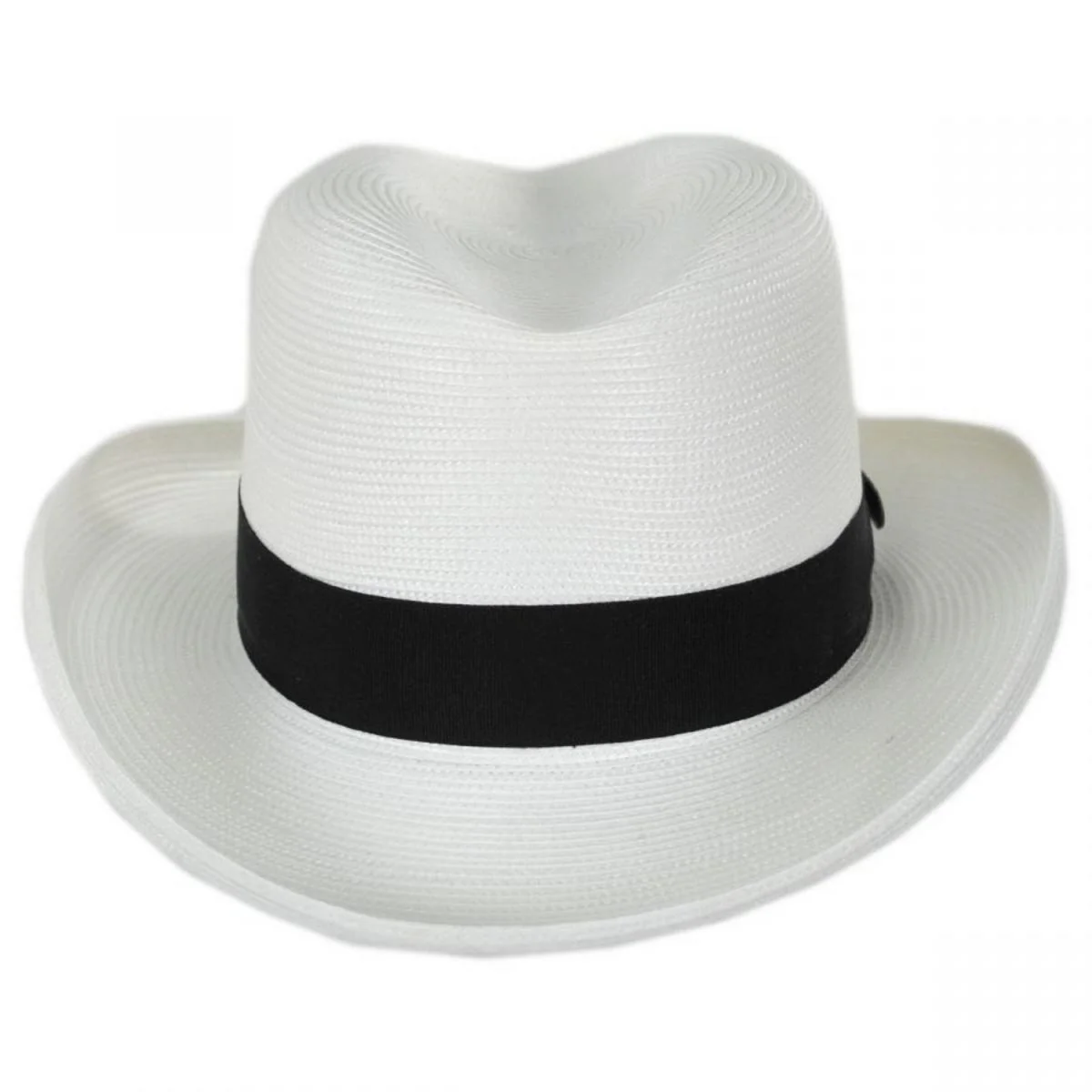 El Dorado Florentine Milan Straw Homburg Hat - Image 10