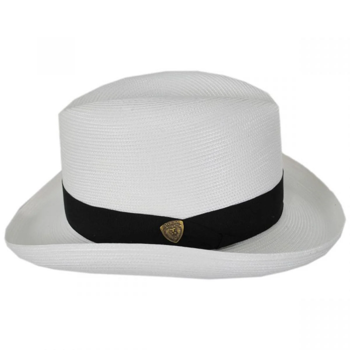 El Dorado Florentine Milan Straw Homburg Hat - Image 11