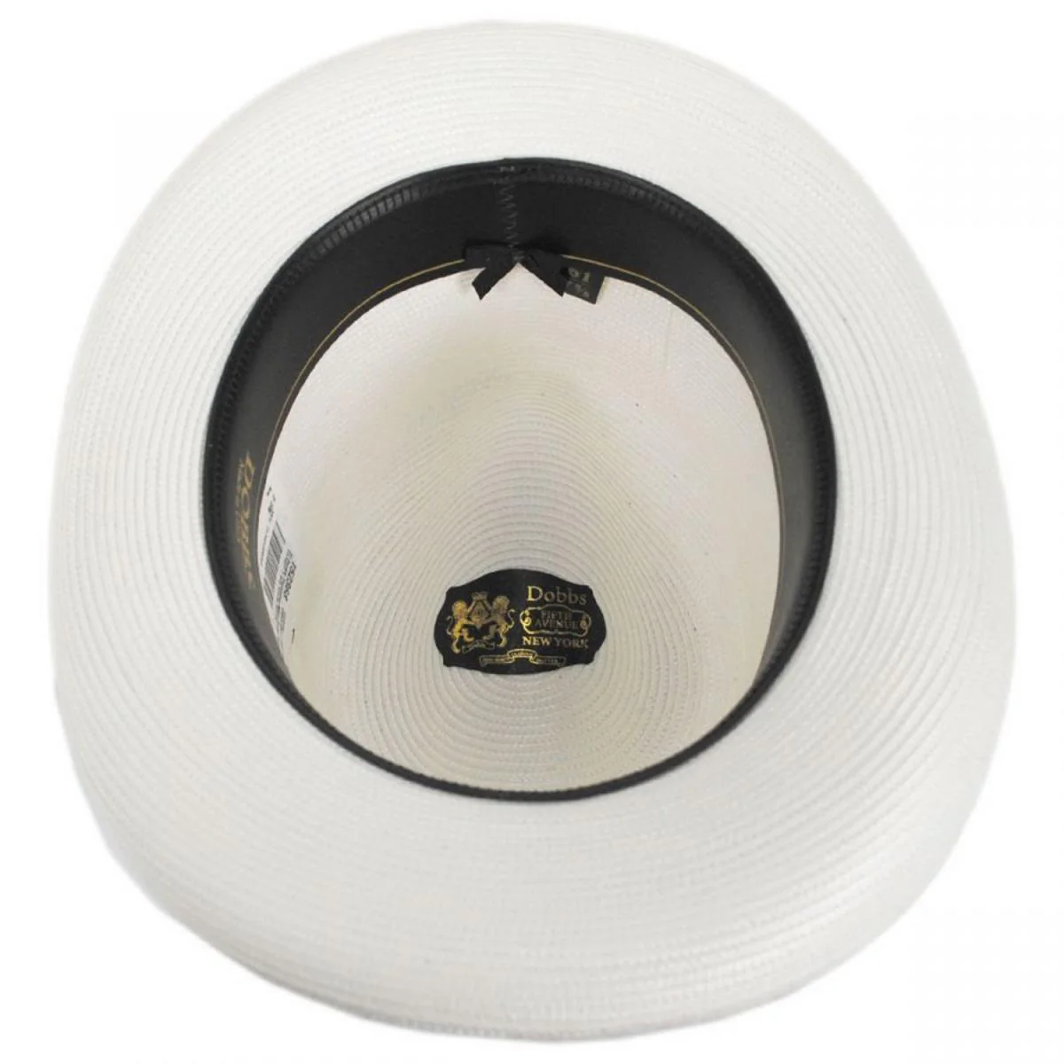 El Dorado Florentine Milan Straw Homburg Hat - Image 12