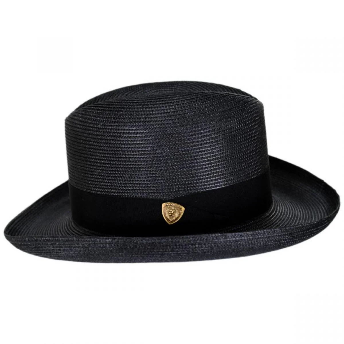El Dorado Florentine Milan Straw Homburg Hat - Image 3