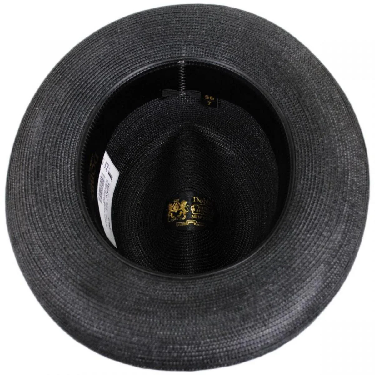 El Dorado Florentine Milan Straw Homburg Hat - Image 4