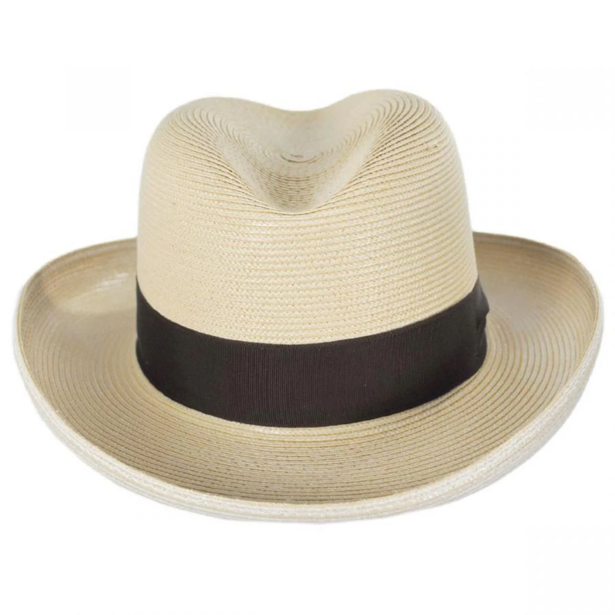 El Dorado Florentine Milan Straw Homburg Hat - Image 6