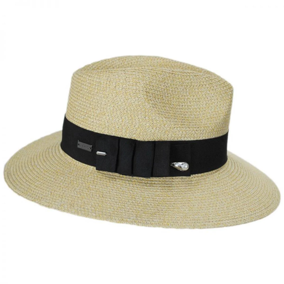 Ellery Toyo Straw Fedora Hat - Image 3