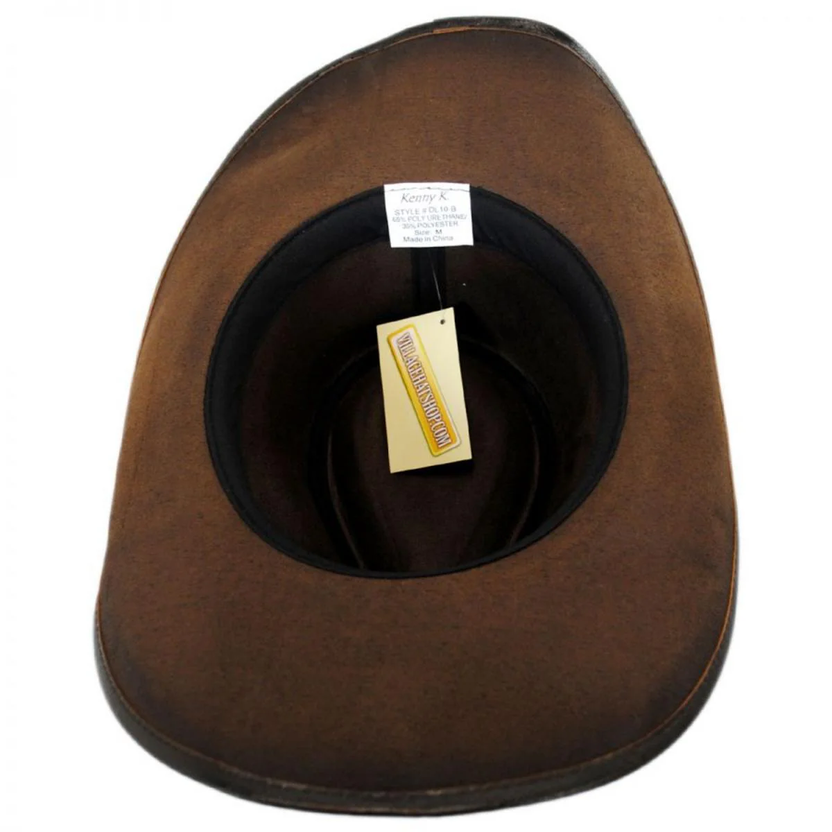 Faux Leather Western Hat - Image 4