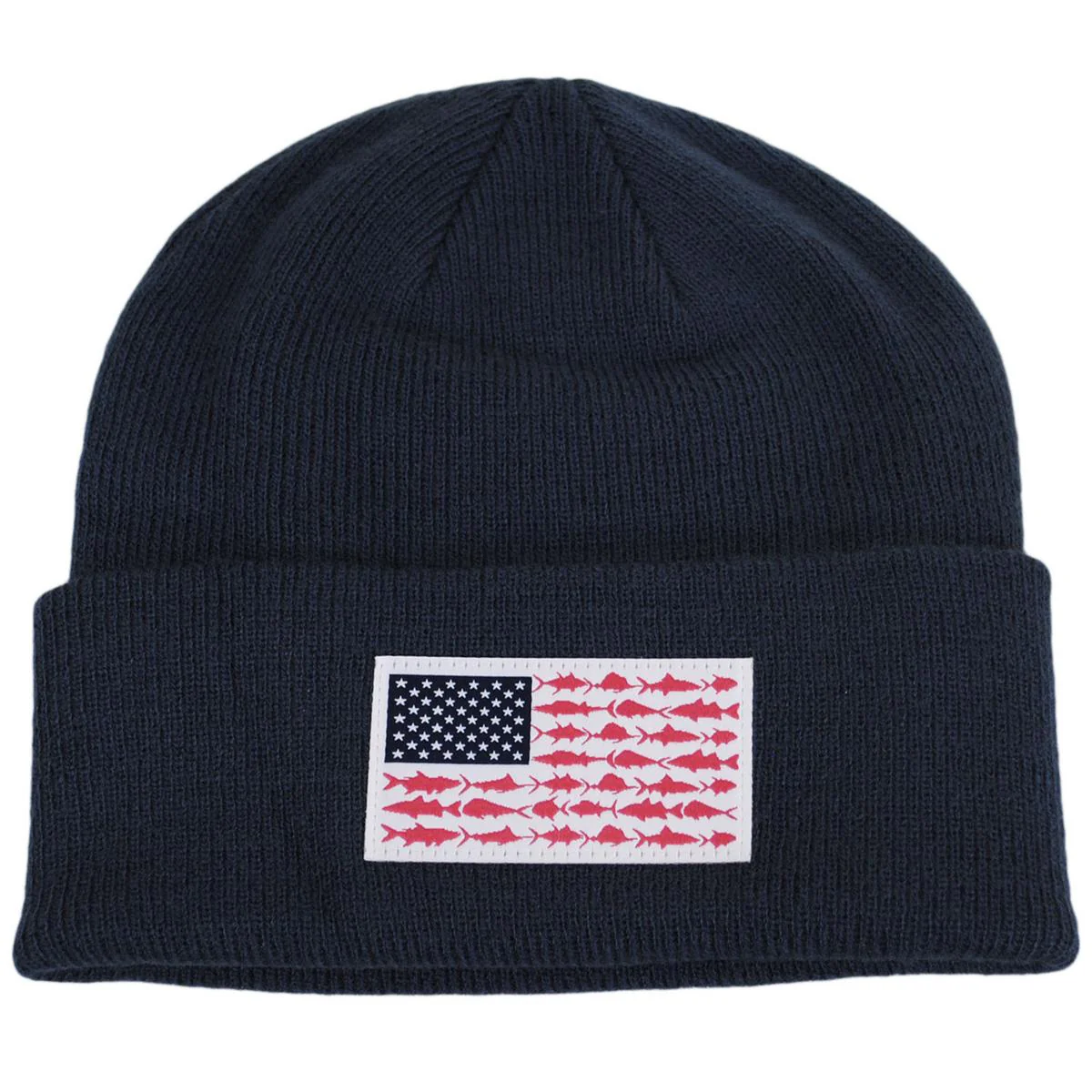 Fish Flag Acrylic Knit Cuffed Beanie Hat - Image 5