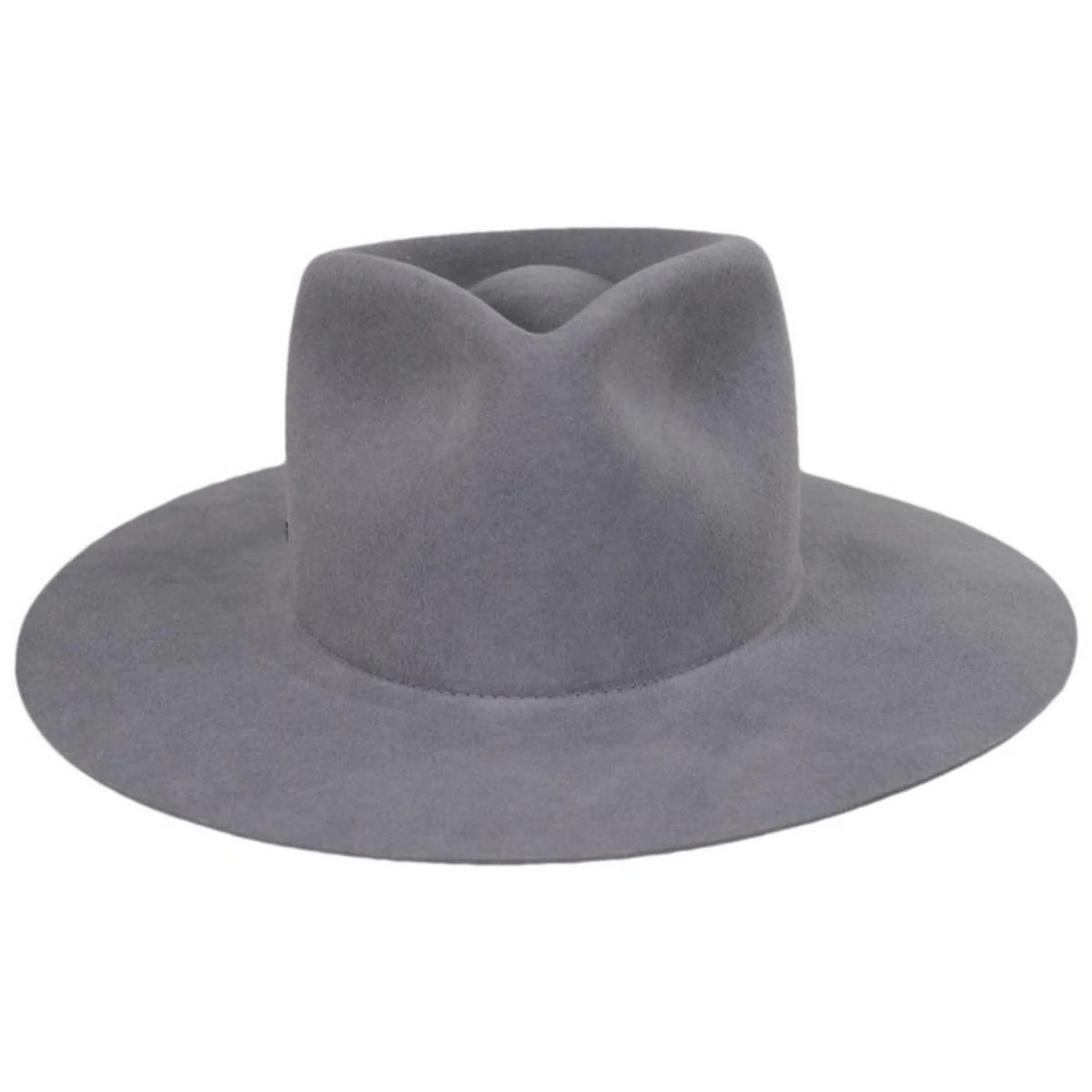 Georgia Wide Brim Wool Felt Fedora Hat - Image 14