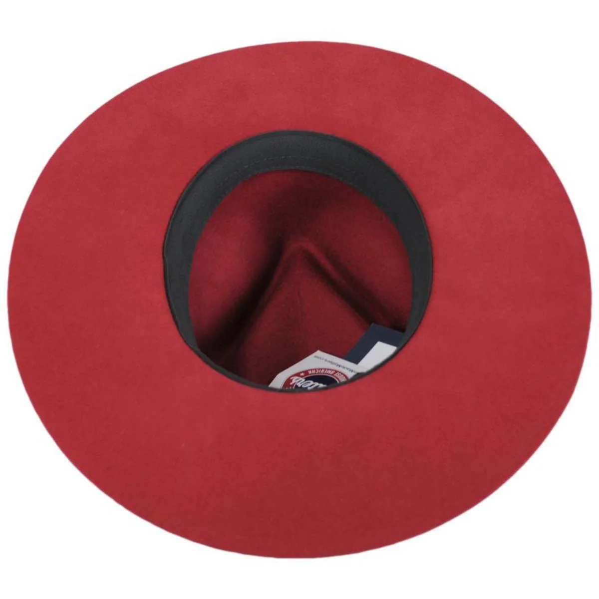 Georgia Wide Brim Wool Felt Fedora Hat - Image 20
