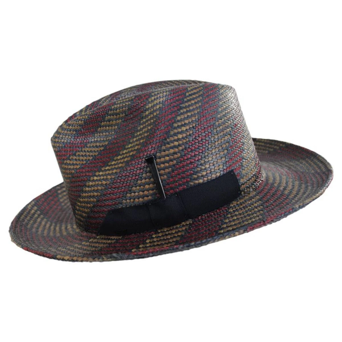 Giles Panama Straw Fedora Hat - Image 7