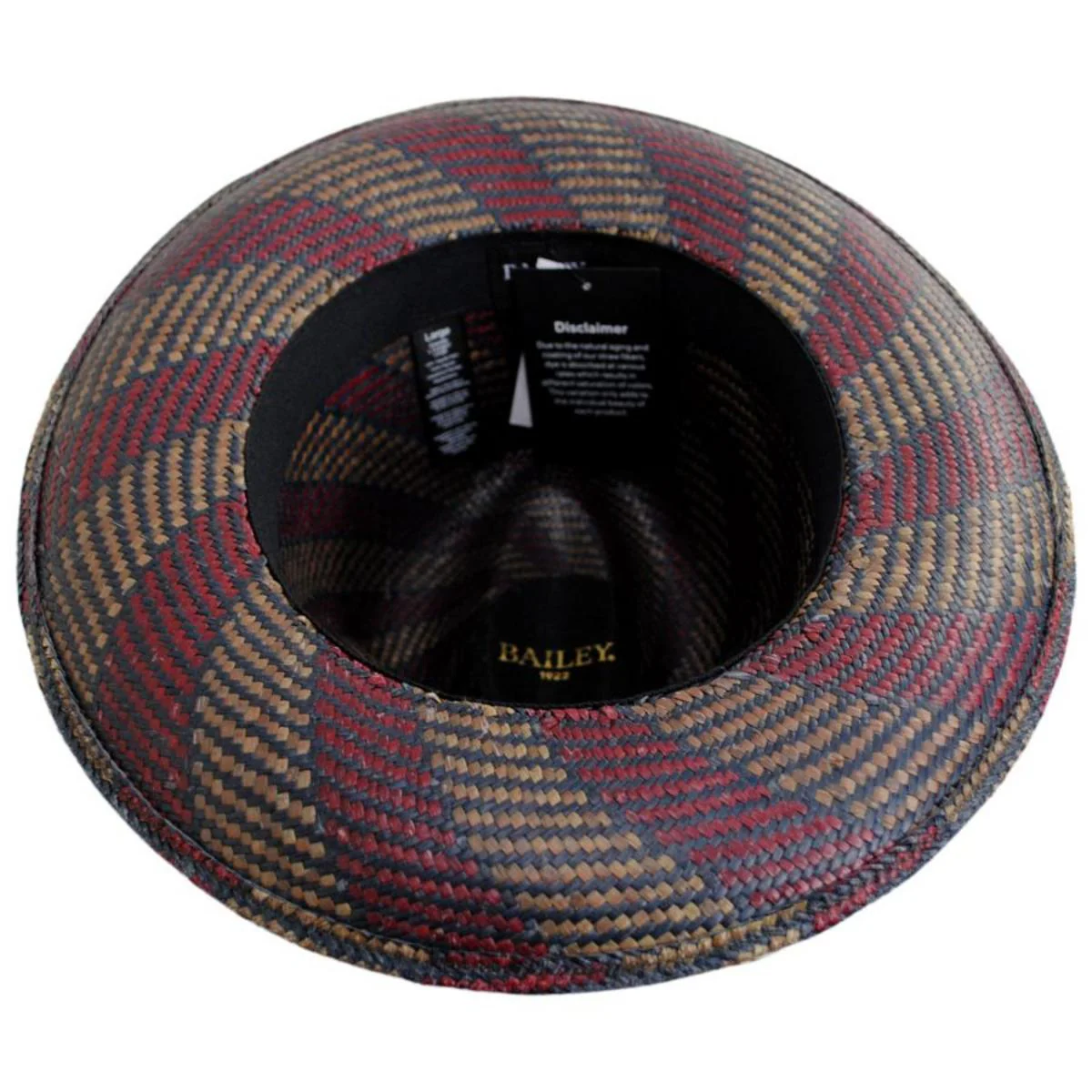 Giles Panama Straw Fedora Hat - Image 8