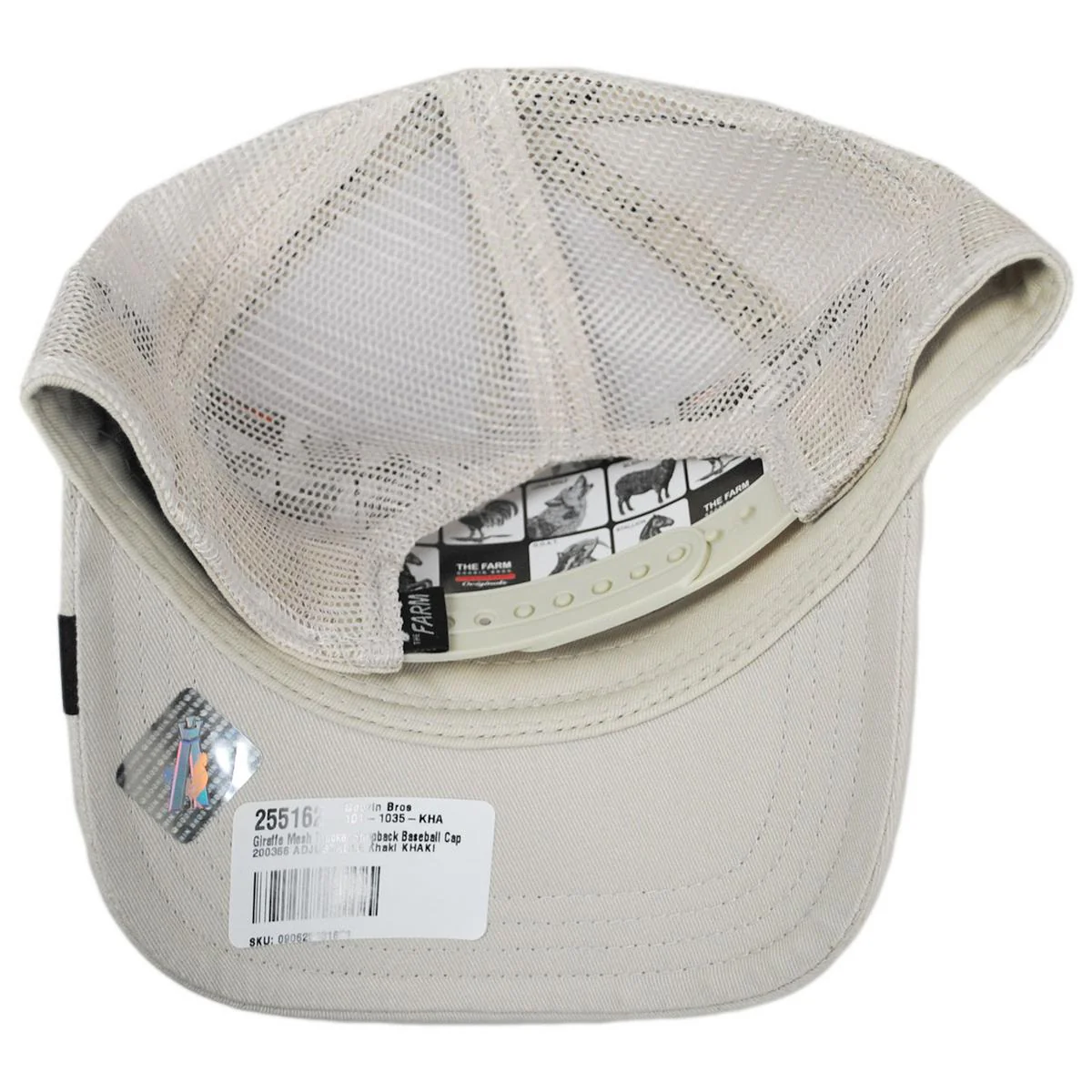 Giraffe Mesh Trucker Snapback Baseball Cap - Image 4