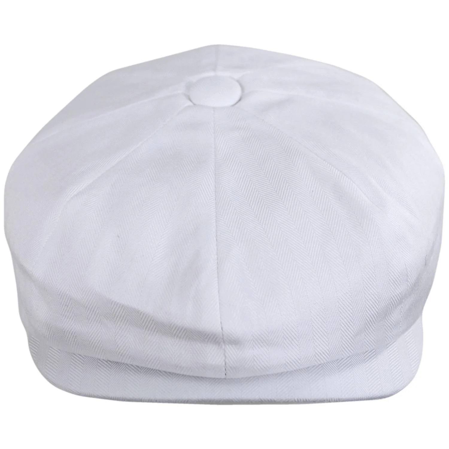 Glasbury Cotton Herringbone Newsboy Cap - Image 6