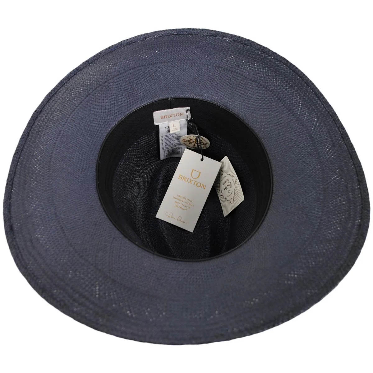 Harper Panama Straw Fedora Hat - Image 13