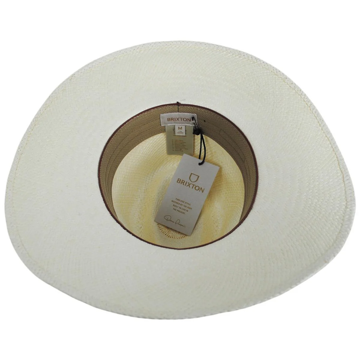 Harper Panama Straw Fedora Hat - Image 4