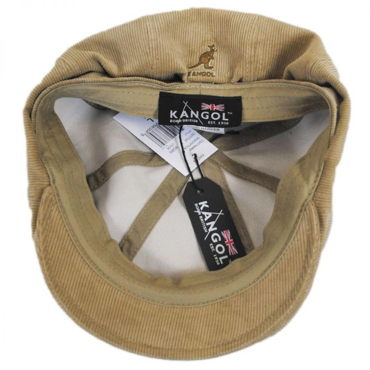 Hawker Corduroy Newsboy Cap - Image 4