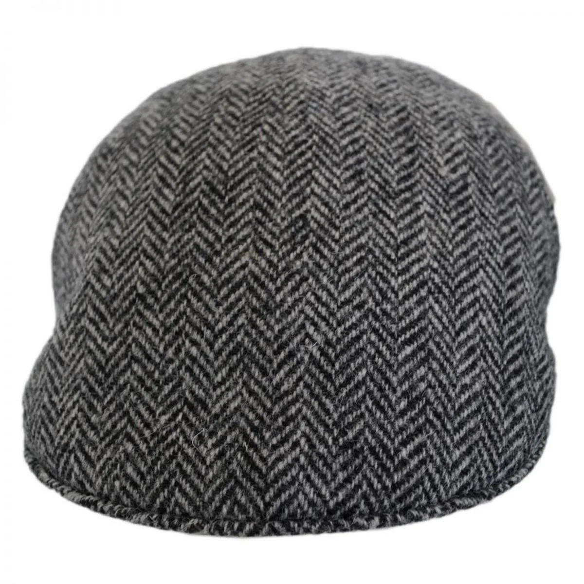 Herringbone Harris Tweed Wool Ascot Cap - Image 6