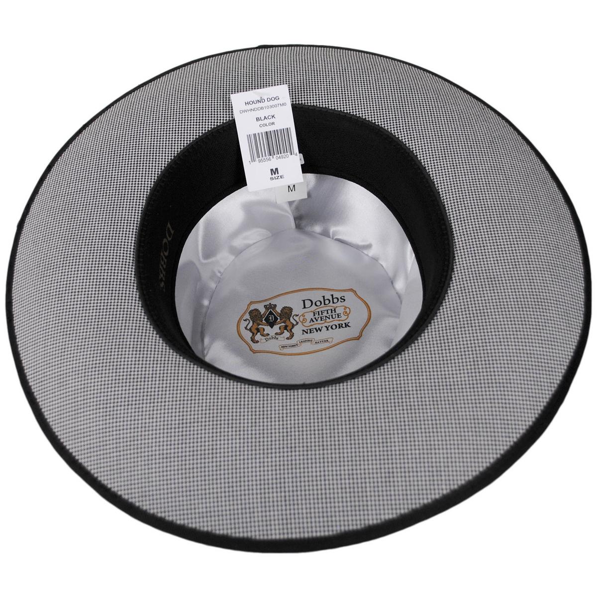 Hound Dog Wool Felt Fedora Hat - Image 4