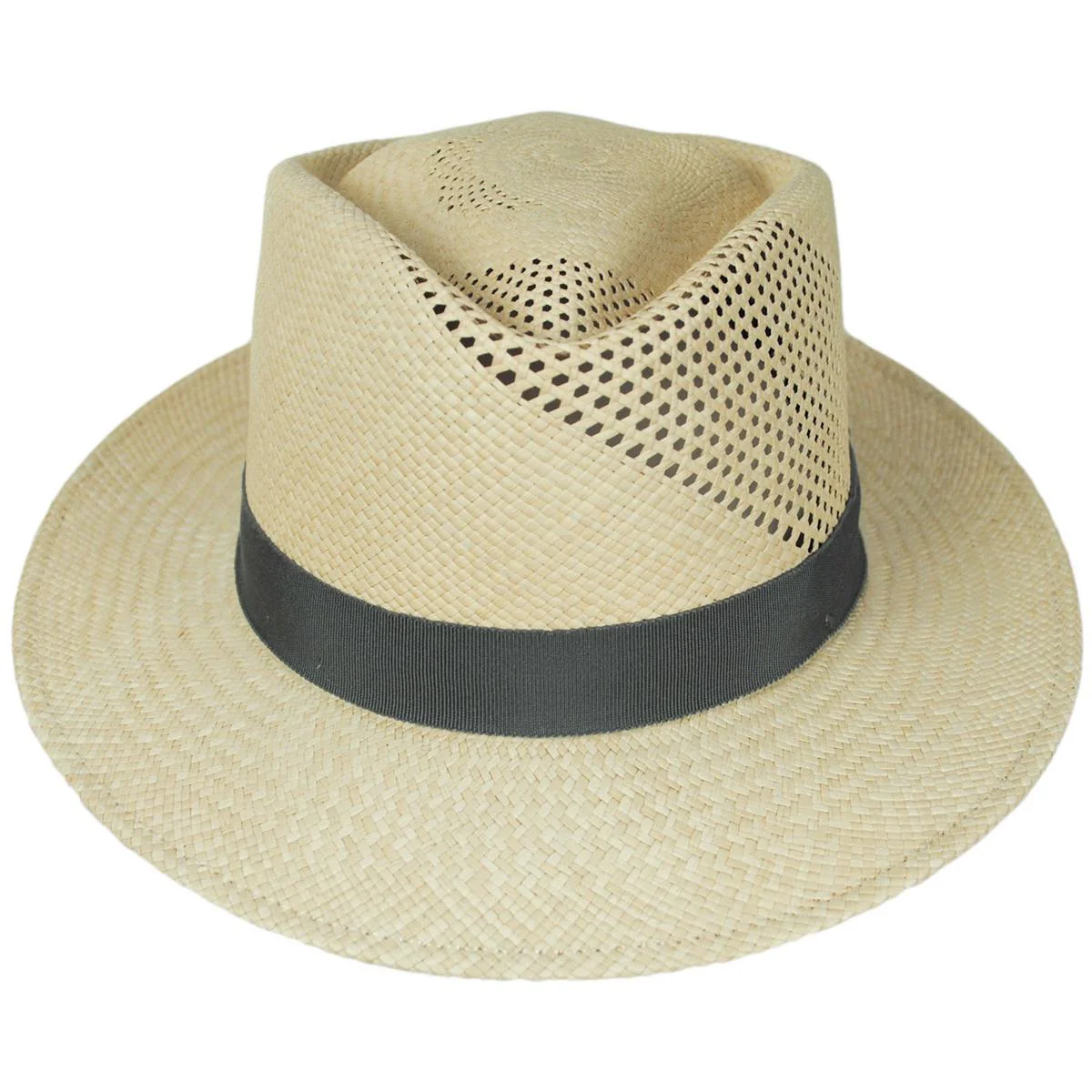 Hurtle Panama Straw Fedora Hat - Image 11