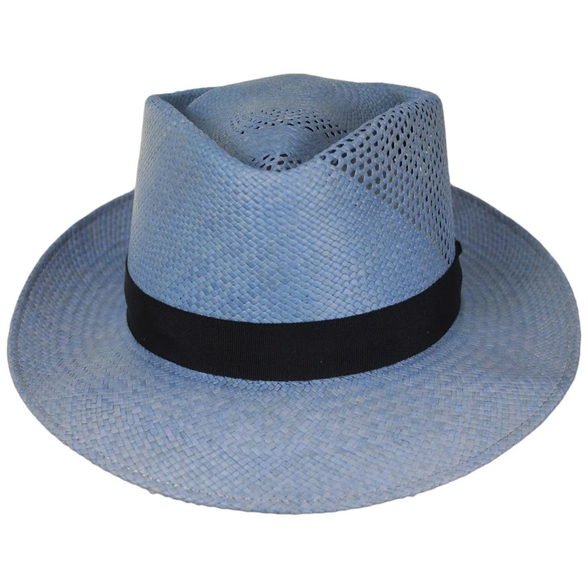 Hurtle Panama Straw Fedora Hat - Image 15