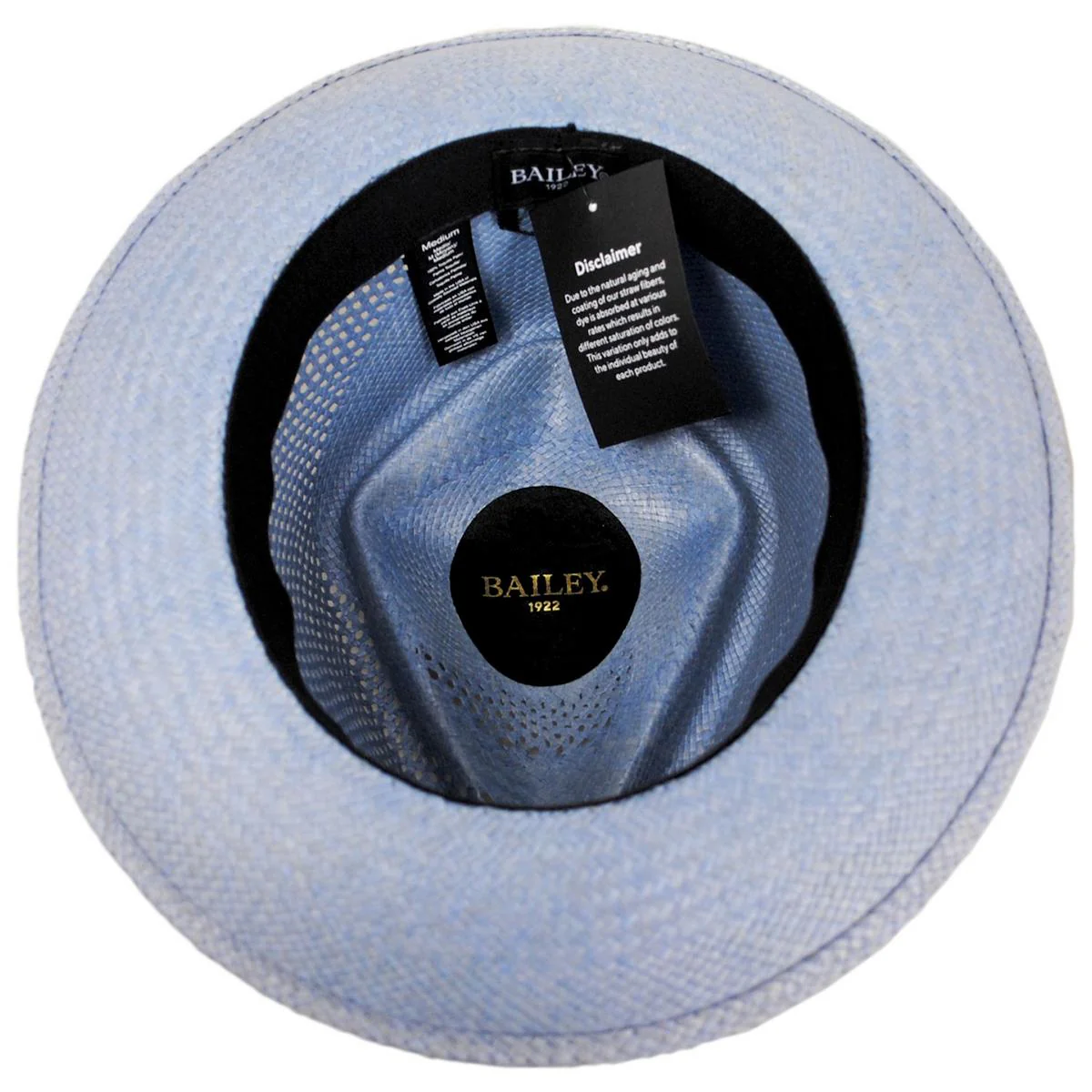 Hurtle Panama Straw Fedora Hat - Image 17