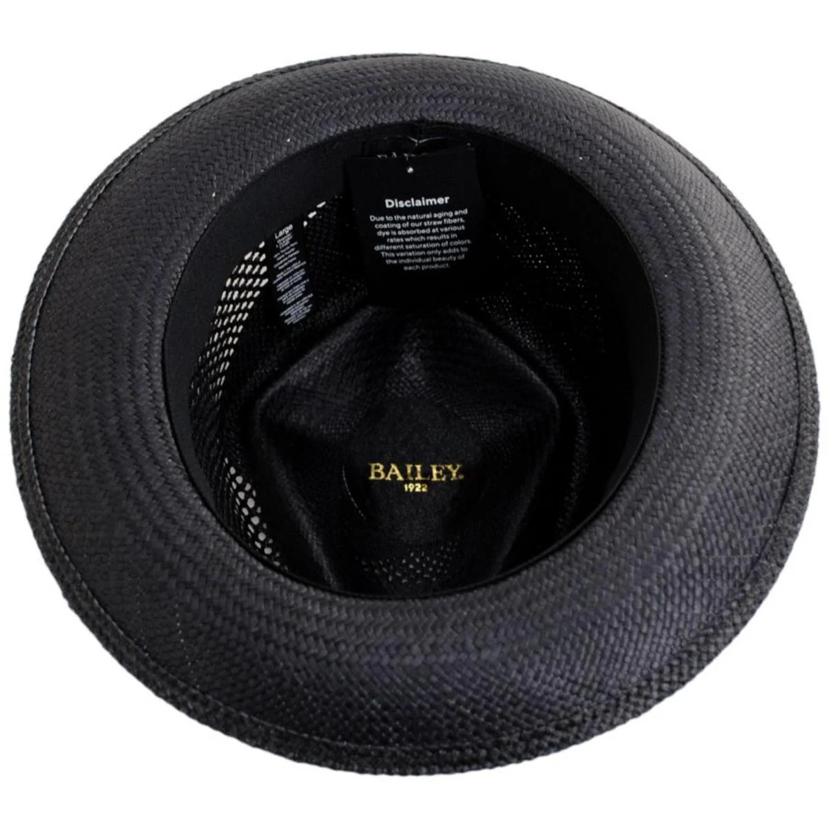 Hurtle Panama Straw Fedora Hat - Image 4
