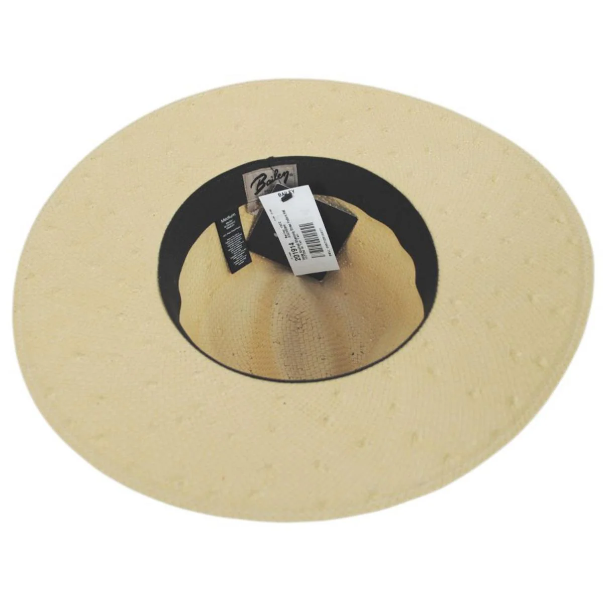 Imlay Knotted Shantung Straw Fedora Hat - FINAL SALE - Image 4