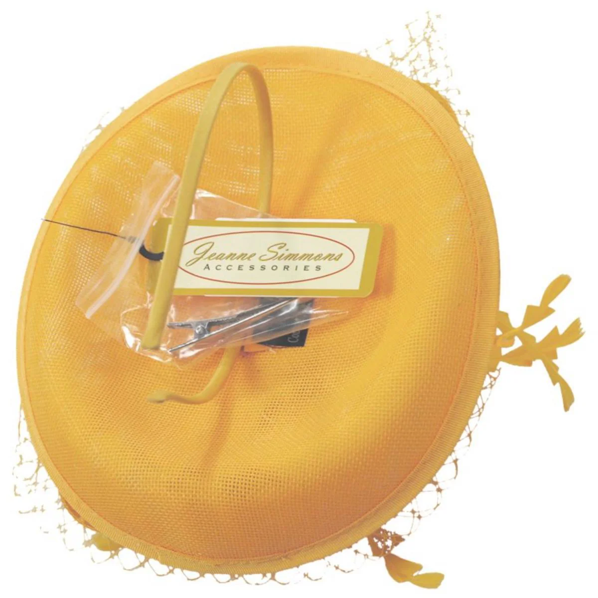 Irene Sinamay Straw Fascinator Hat - Image 4