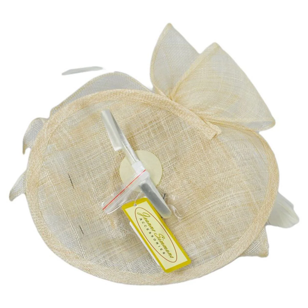 Isabelle Sinamay Straw Fascinator Hat - Image 12