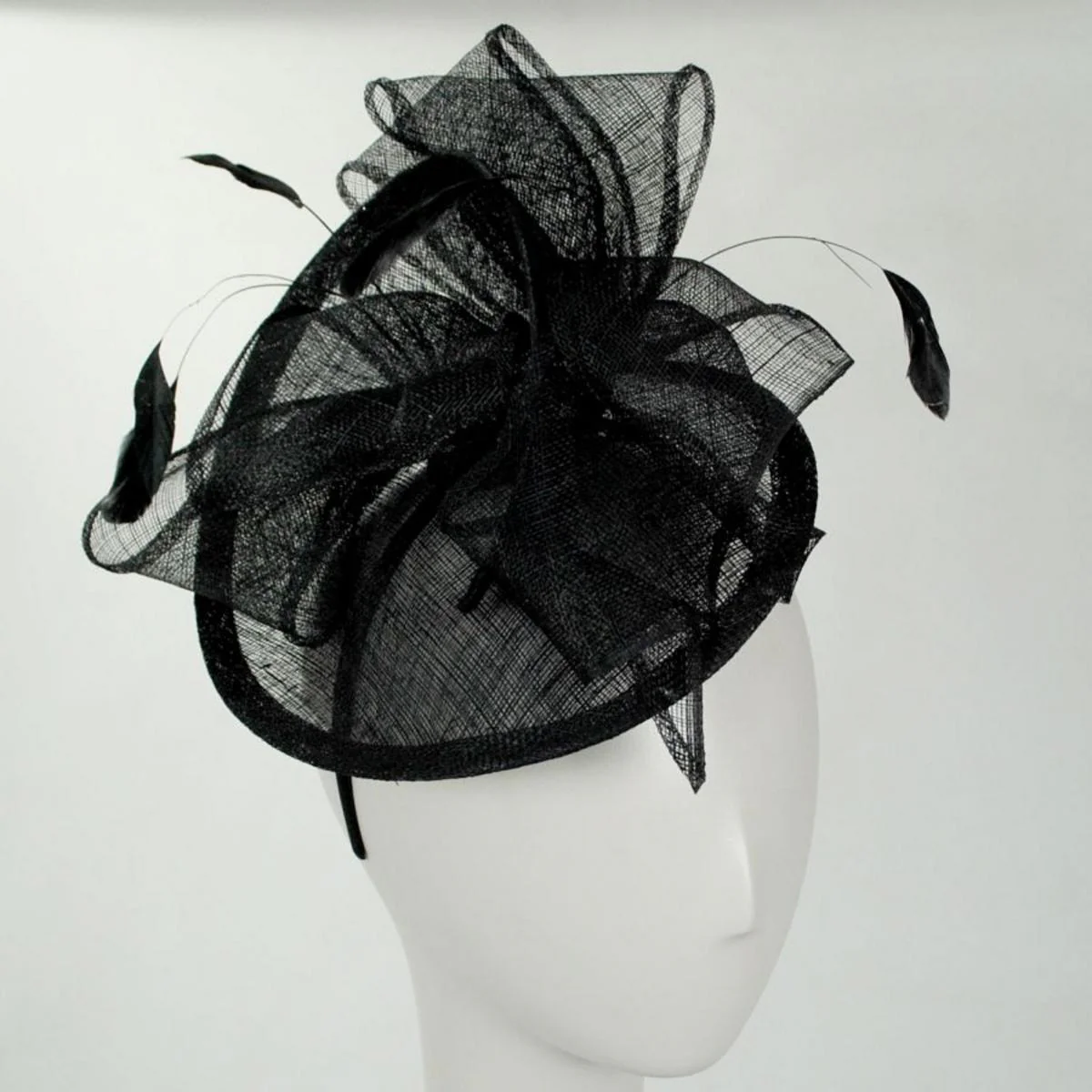 Isabelle Sinamay Straw Fascinator Hat - Image 3