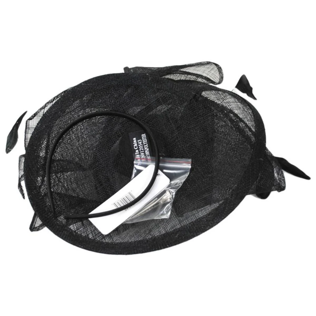 Isabelle Sinamay Straw Fascinator Hat - Image 4