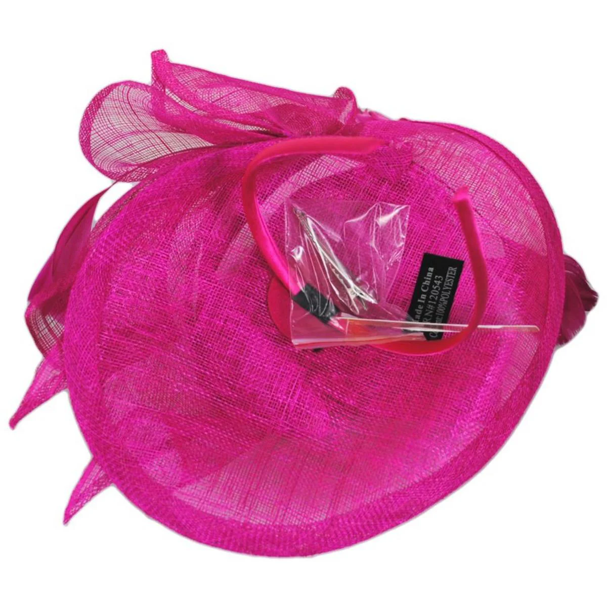 Isabelle Sinamay Straw Fascinator Hat - Image 8