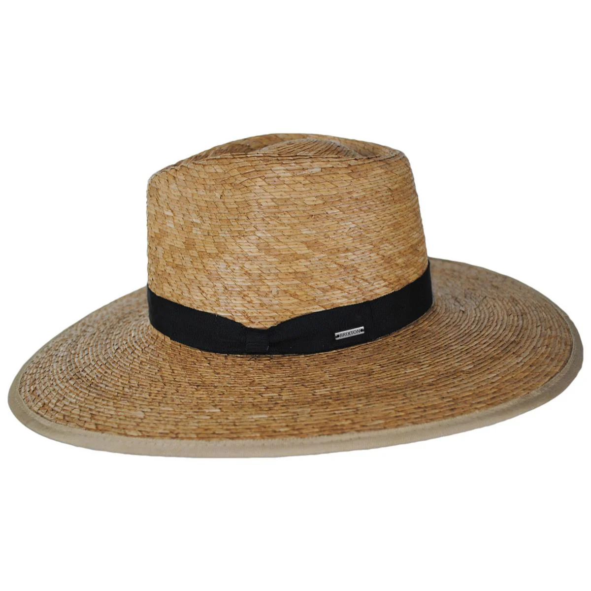 Jo Palm Straw Rancher Fedora Hat - Image 8