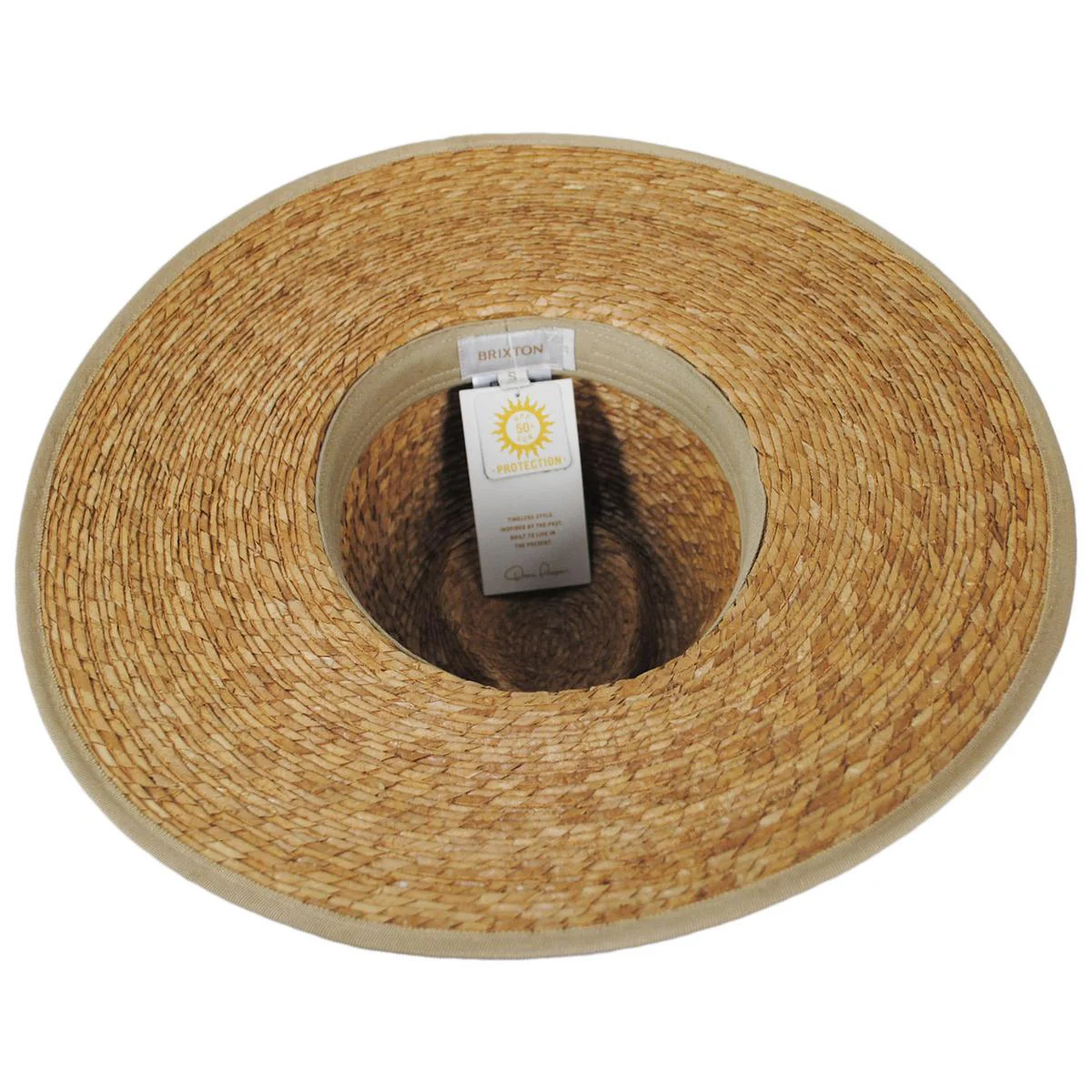 Jo Palm Straw Rancher Fedora Hat - Image 9