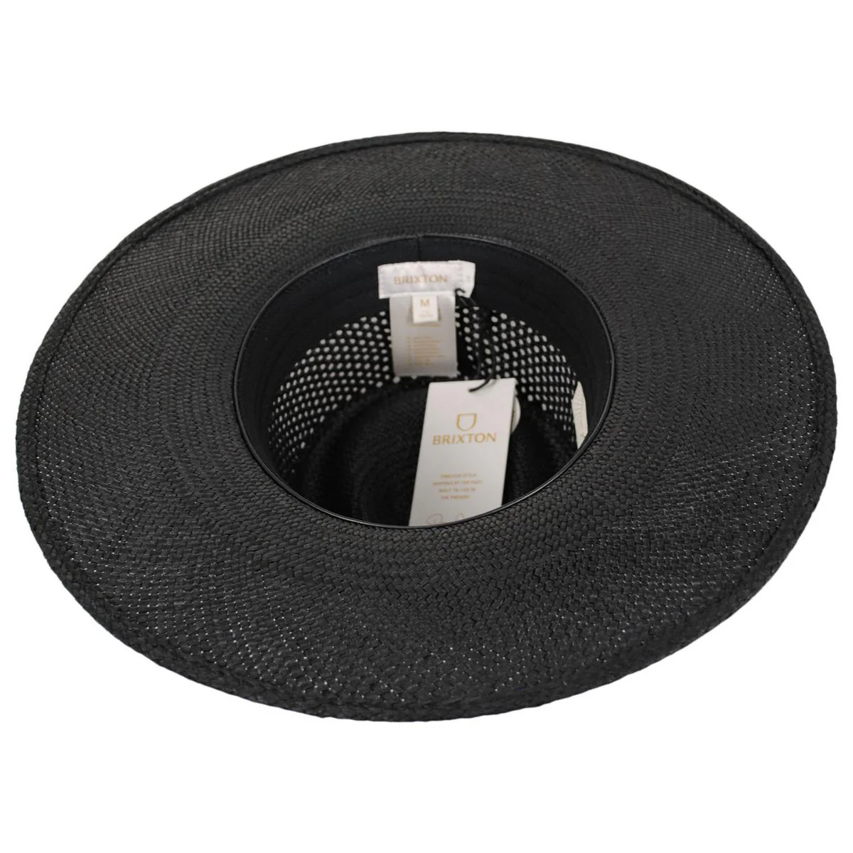 Jo Vent Crown Panama Straw Fedora Hat - Image 5