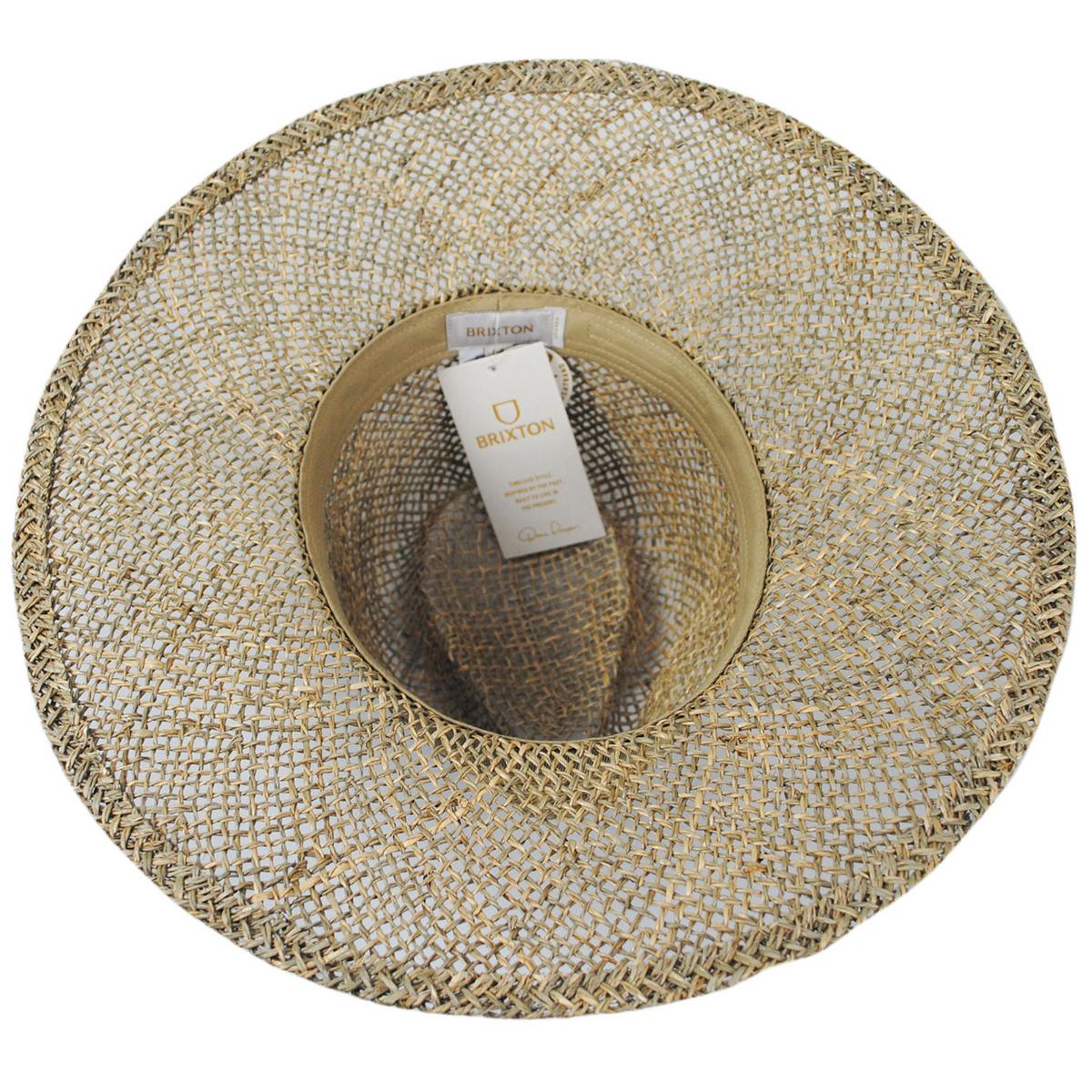 Joanna Seagrass Straw Fedora Hat - Image 4
