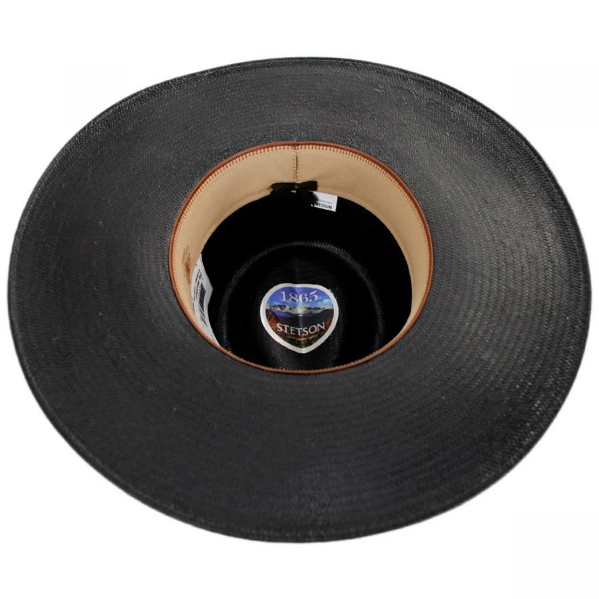 JW Marshall Shantung Straw Western Hat - Image 4