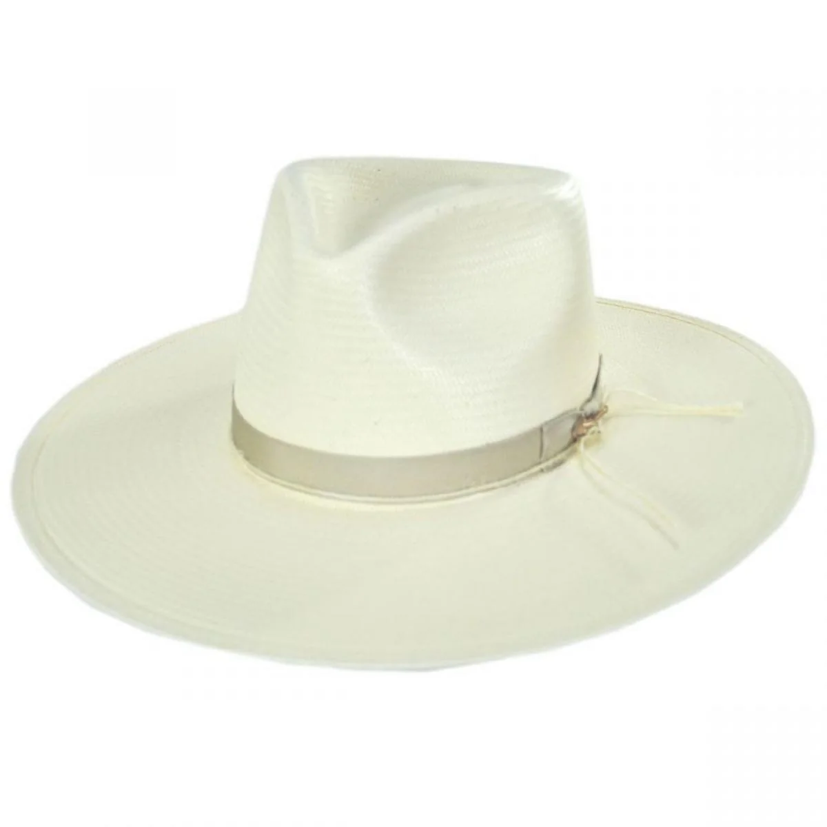 JW Marshall Shantung Straw Western Hat - Image 5