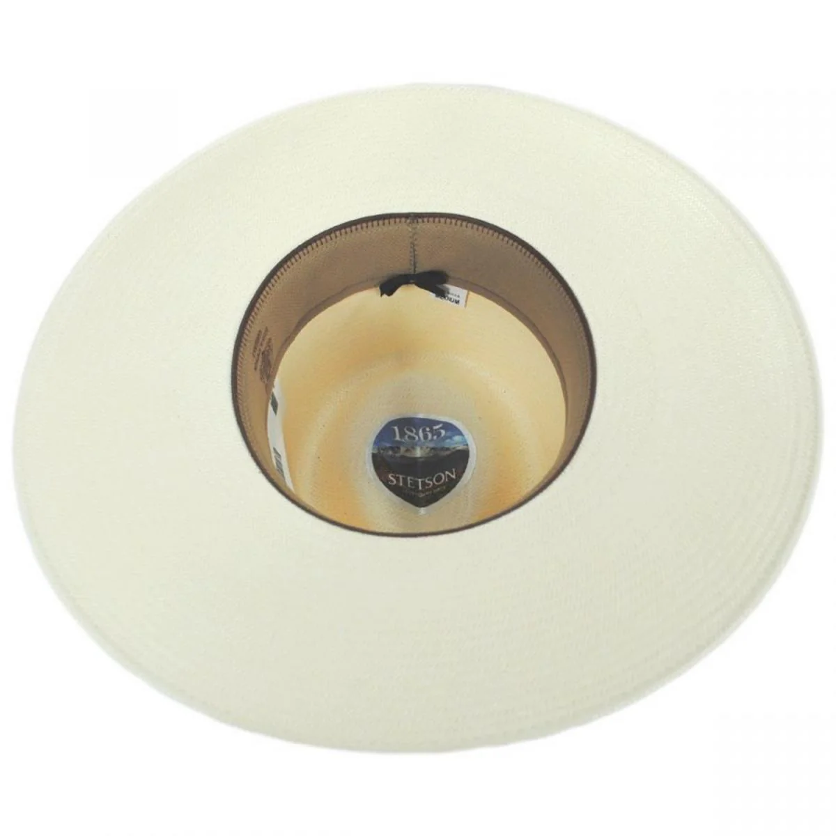 JW Marshall Shantung Straw Western Hat - Image 8