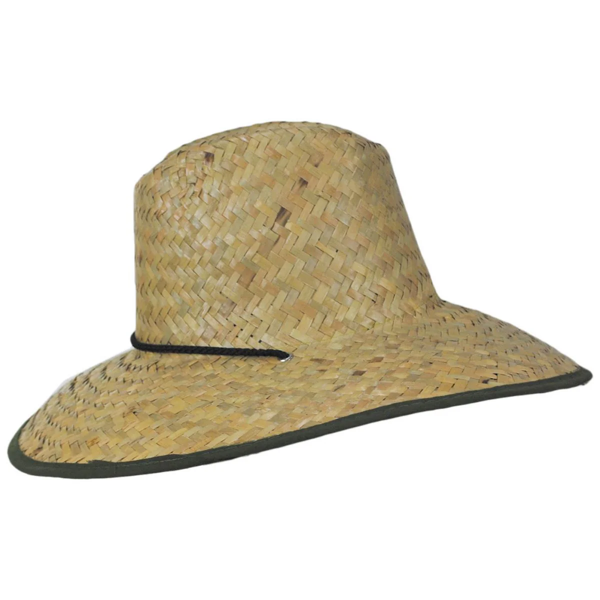 Kenny Solid Straw Lifeguard Hat - Image 7