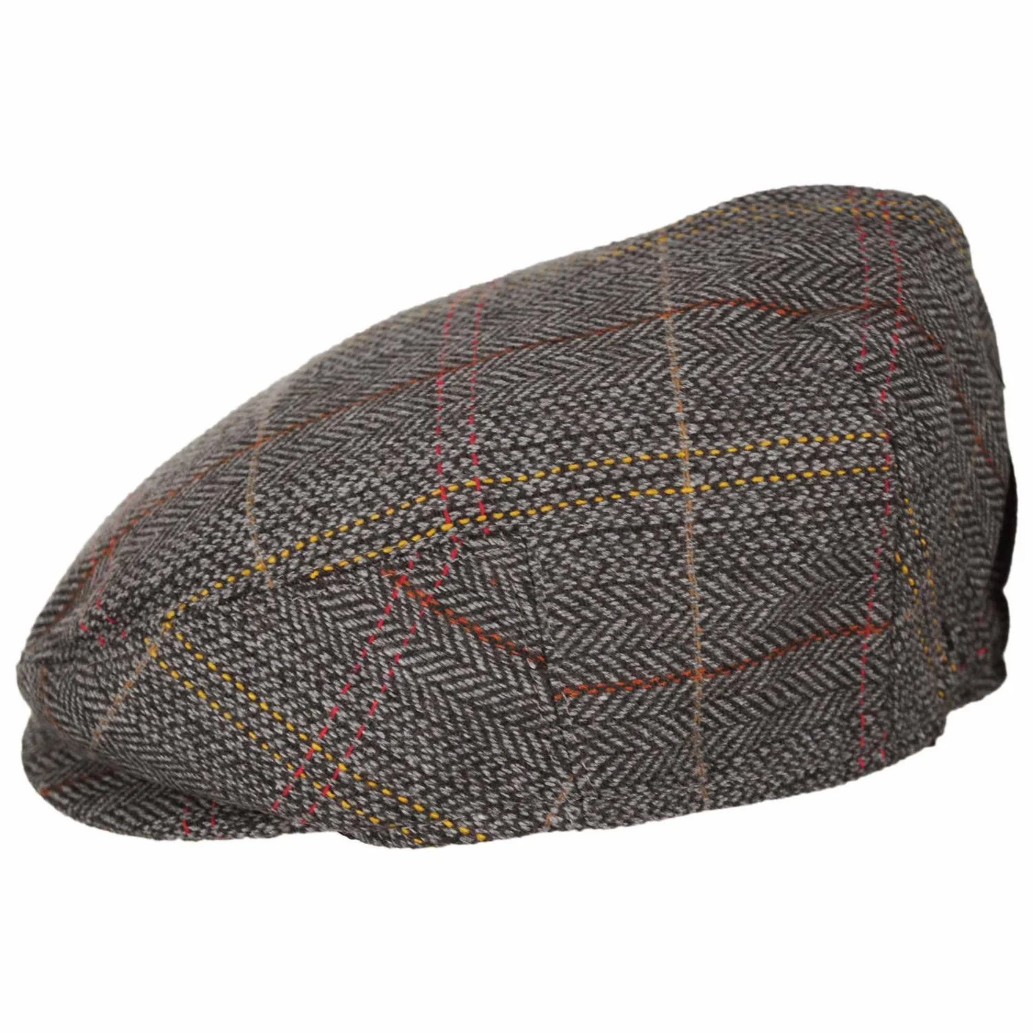 Kid's Tweed Wool Blend Ivy Cap - Image 3