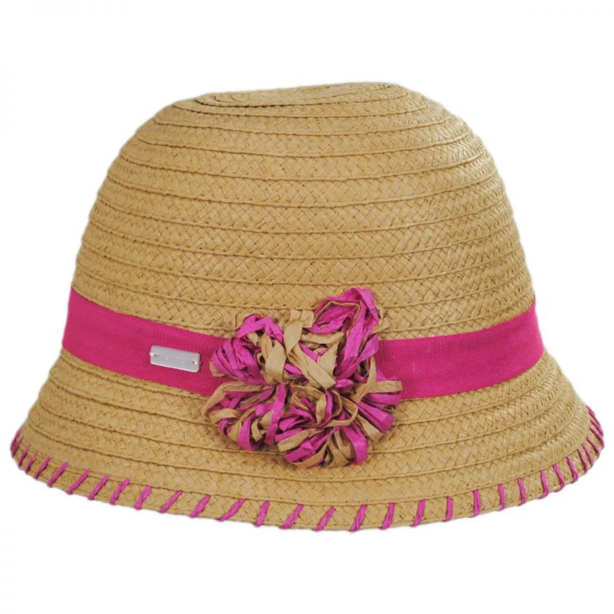 Kiki Toyo Straw Cloche Hat - Image 3
