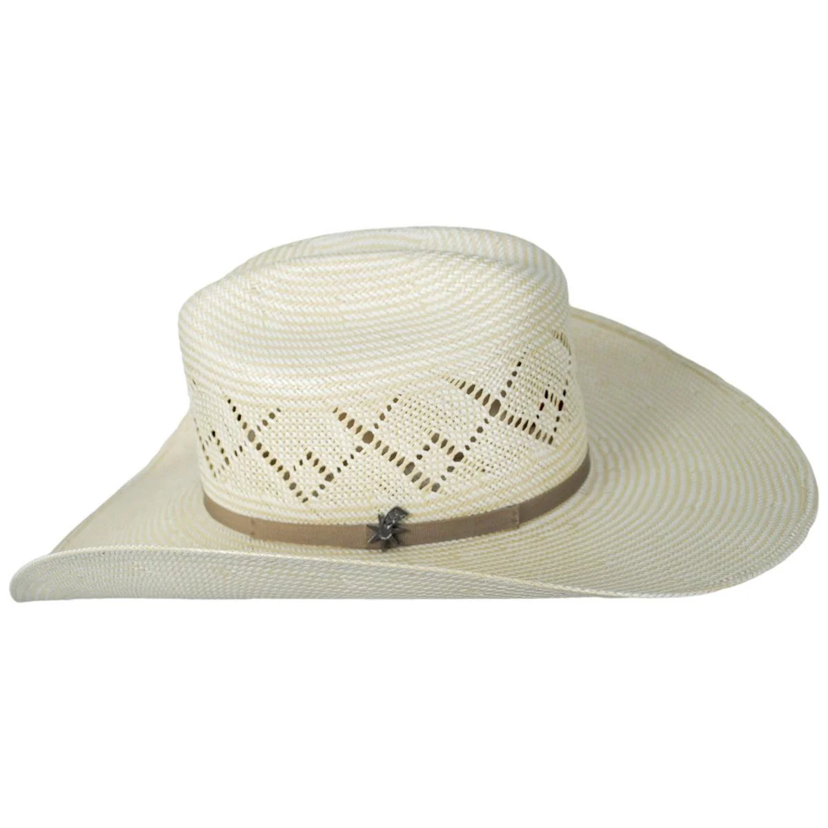 Koslo II 15X Shantung Straw Western Hat - Image 3
