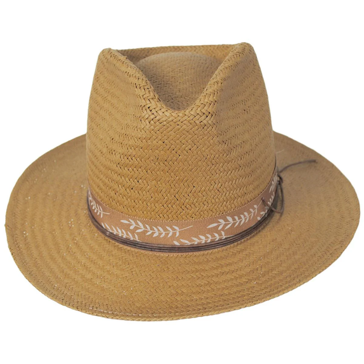 Lachlan Raindura Straw Fedora Hat - Image 3