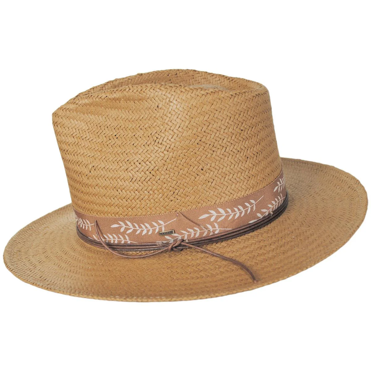 Lachlan Raindura Straw Fedora Hat - Image 4