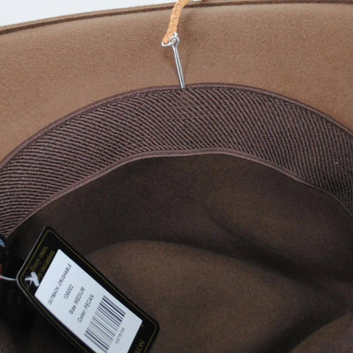 Leather Braid Chin Cord/Strap - Image 5