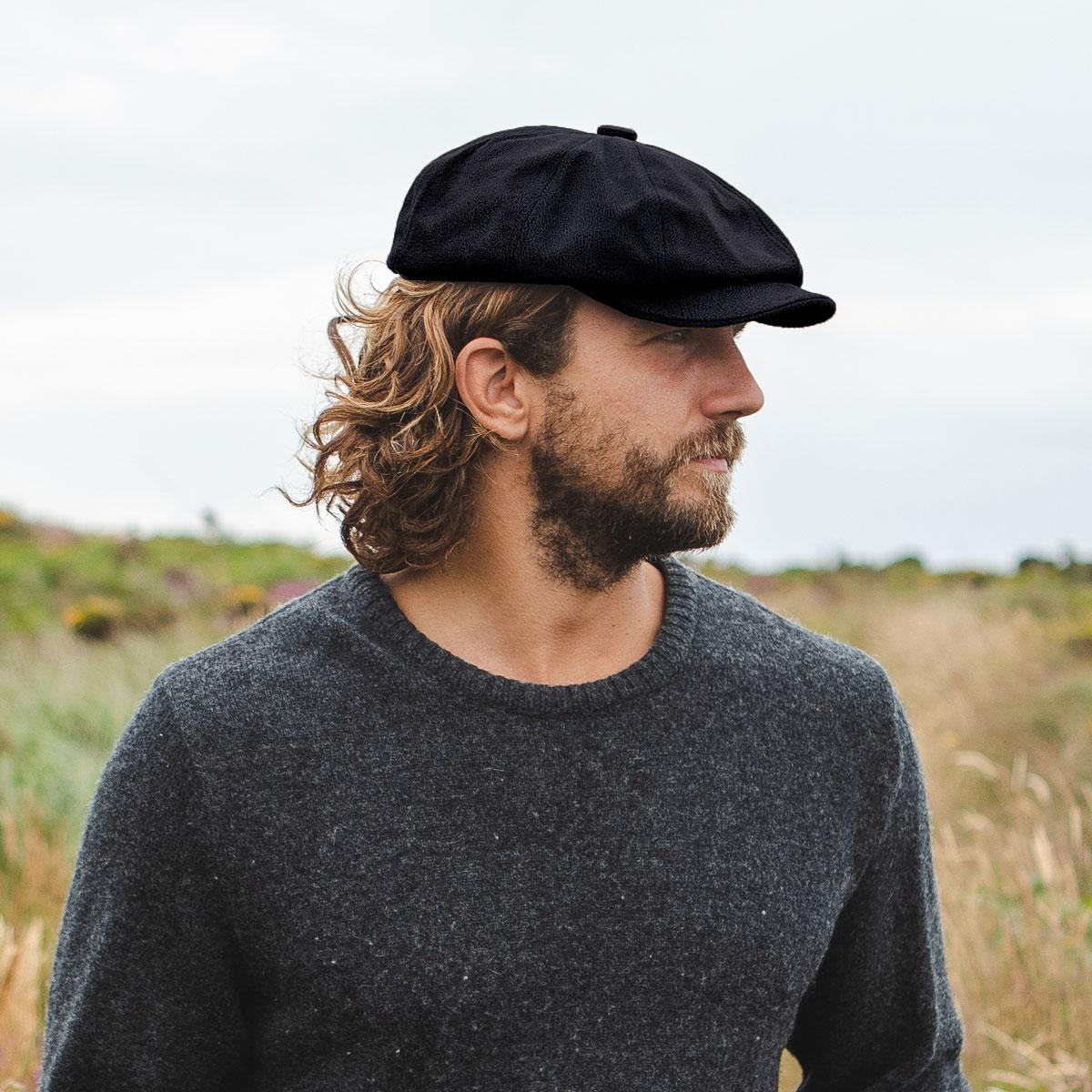 Leather Newsboy Cap - Image 7