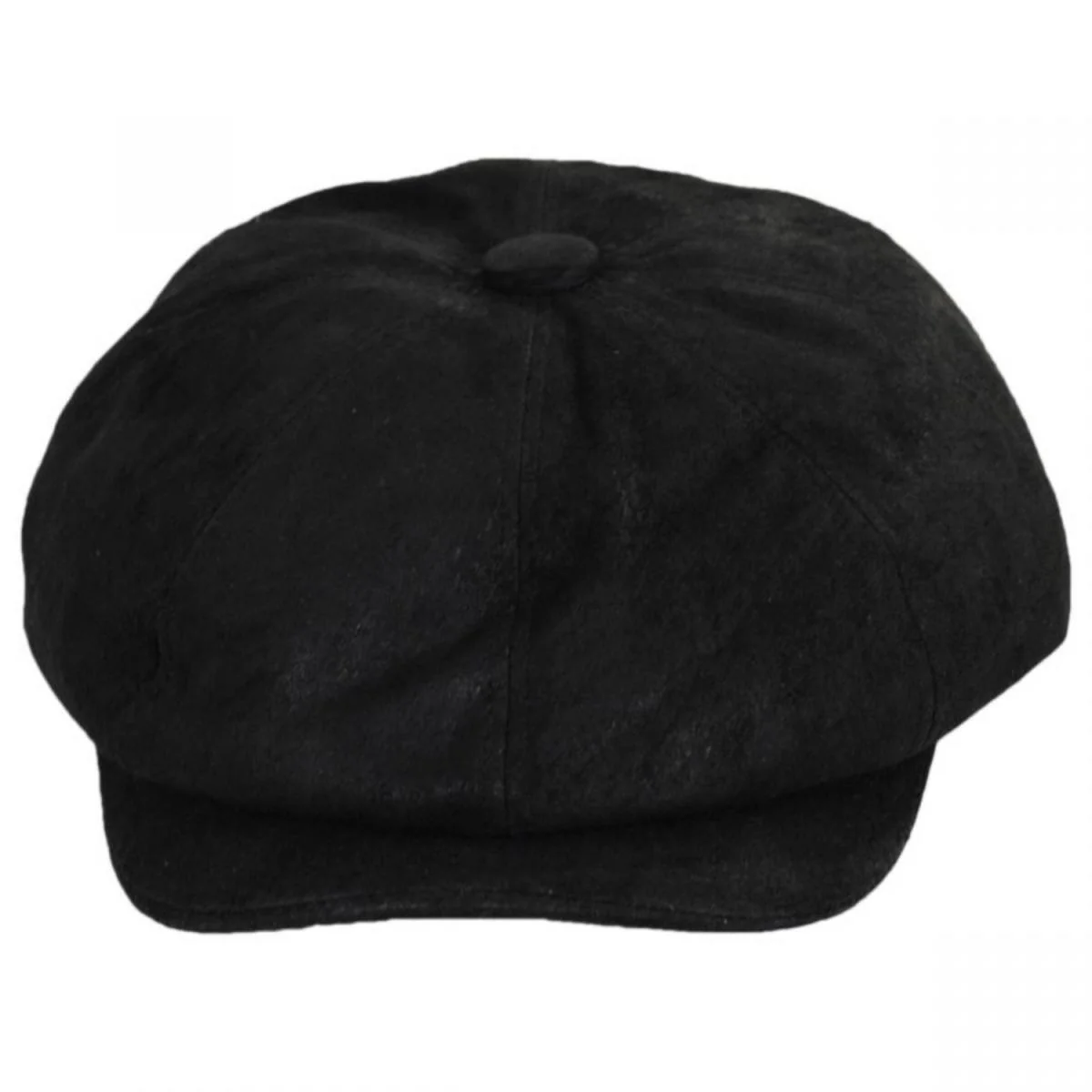 Leather Newsboy Cap - Image 8