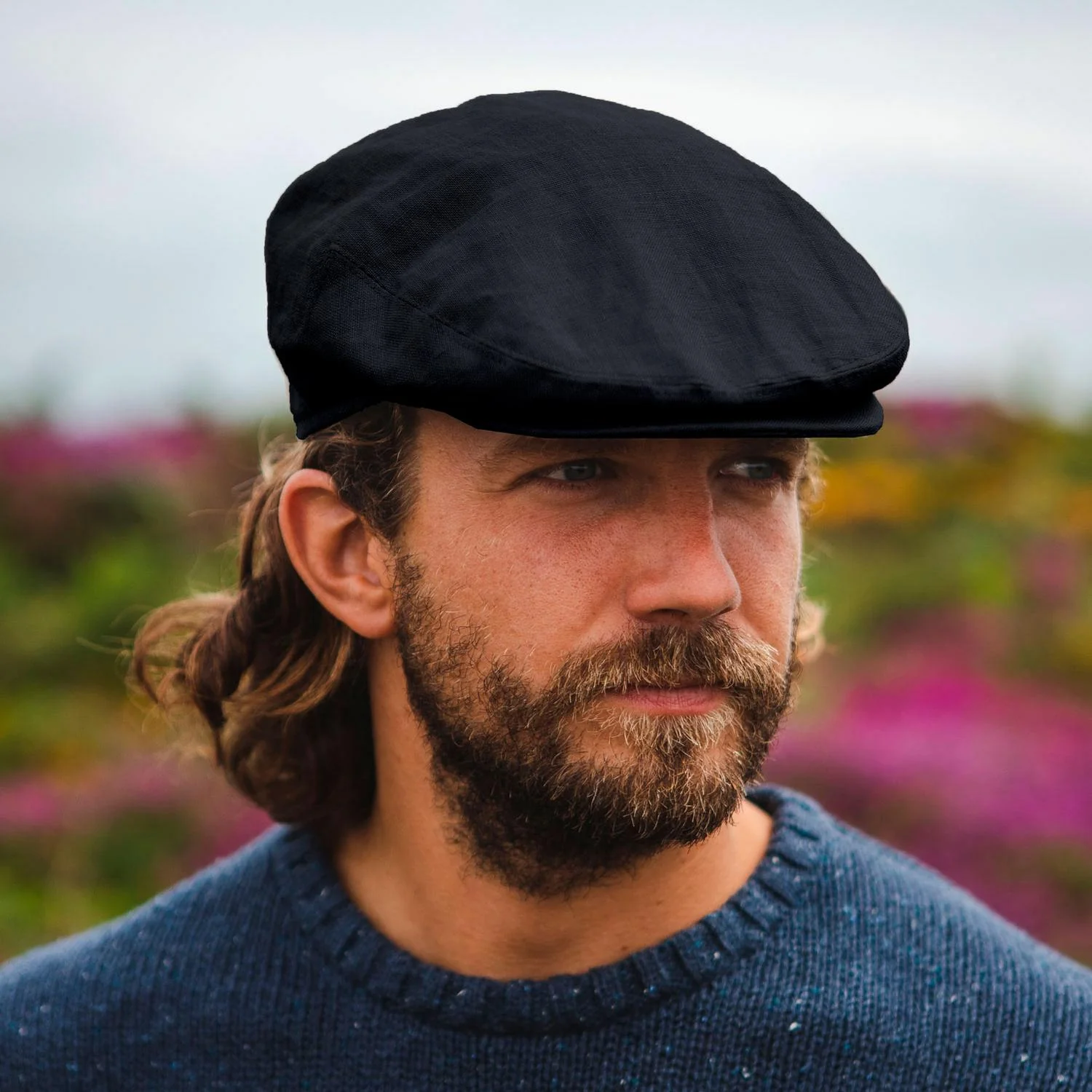Linen and Cotton Ivy Cap - Image 14